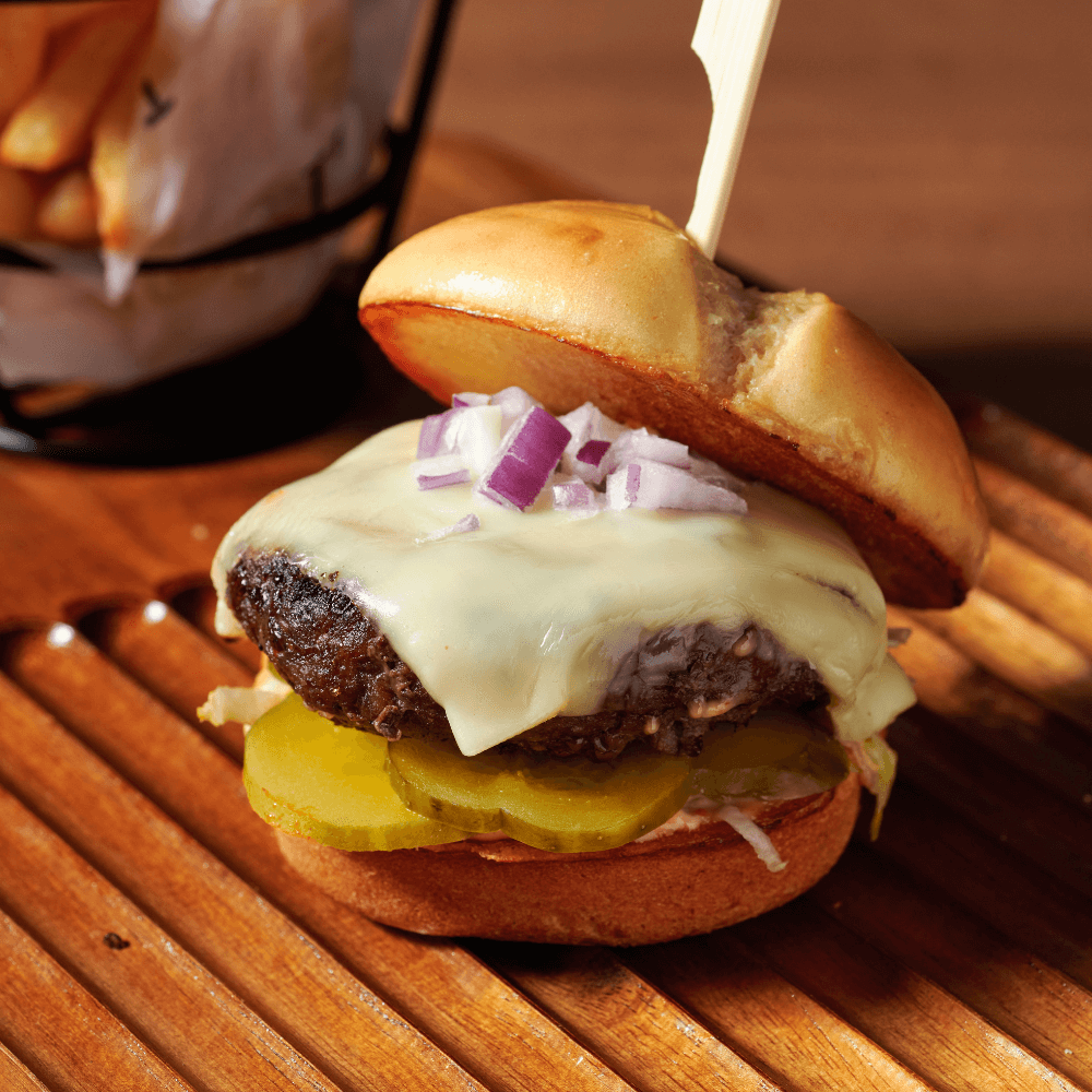classic cheeseburger slider
