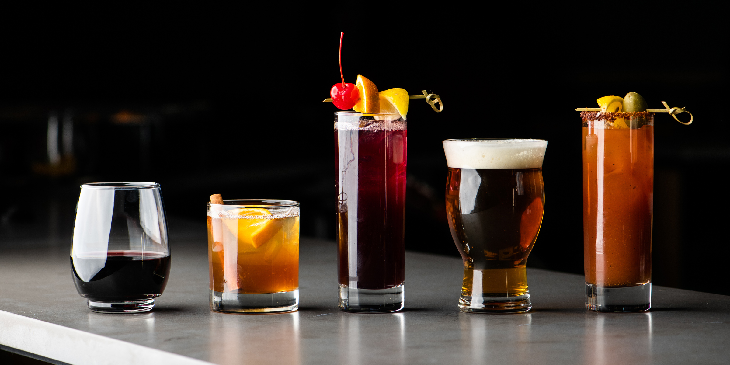 Signature Libations at MJ23 Sports Bar & Grill at Mohegan Sun