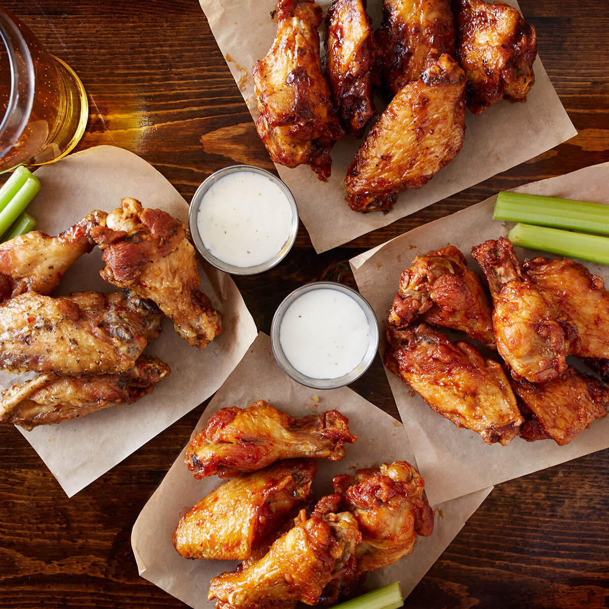 Chicken Wings at MJ23 Sports Bar & Grill at Mohegan Sun